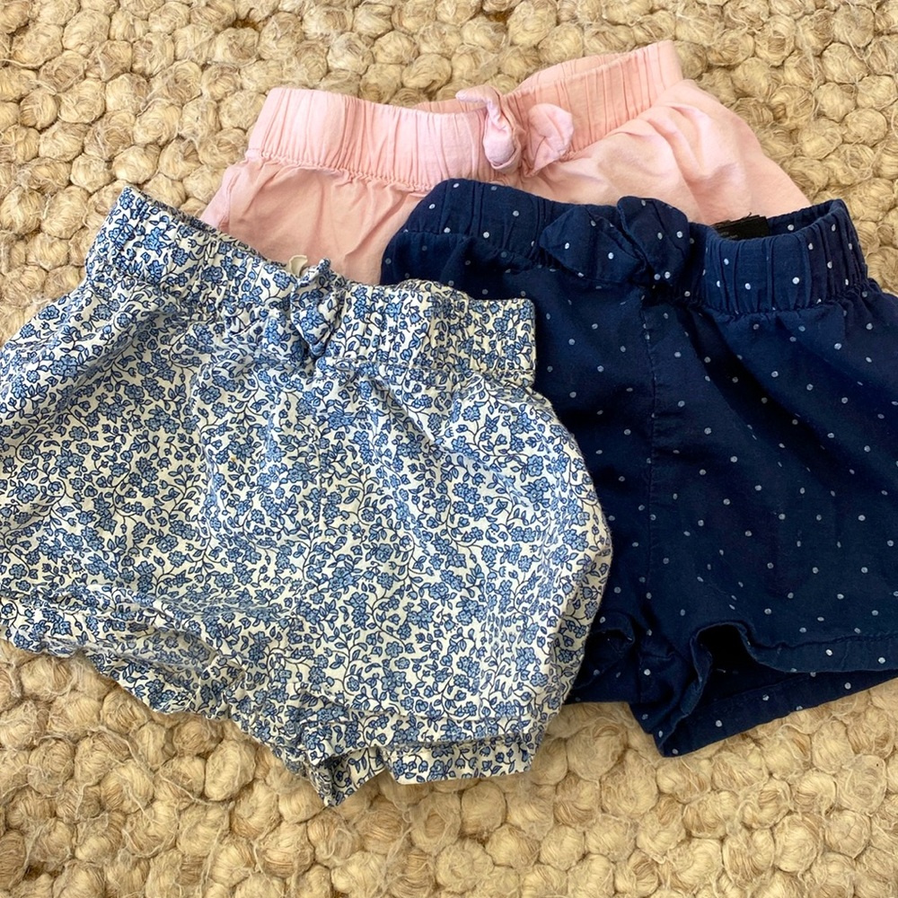 H&M baby shorts size 6M